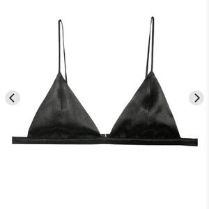 Fleur du Mal, Luxe Triangle Bra, XS